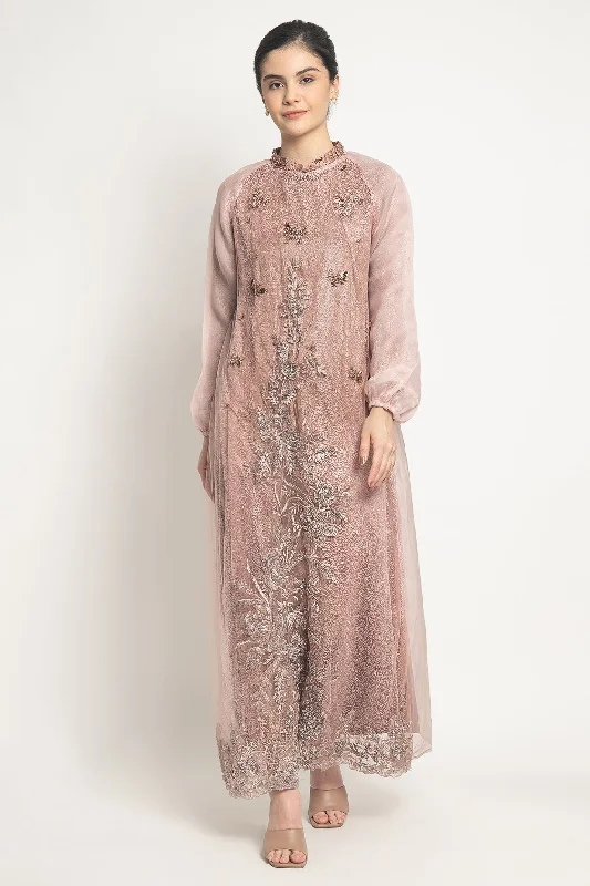 Inaya Dress in Rosegold Tunics Top rated