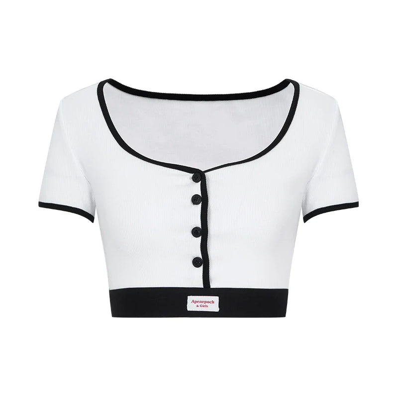 White Short Sleeved