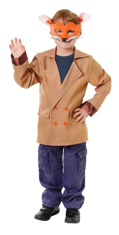 Boys Storybook Animal Mr Fox Jacket Fancy Dress World Book Day Costume Oversized Jacket Tailored Jacket Straight Jacket Boys Storybook Animal Mr Fox Jacket Fancy Dress World Book Day Costume Oversized Jacket Tailored Jacket Straight Jacket