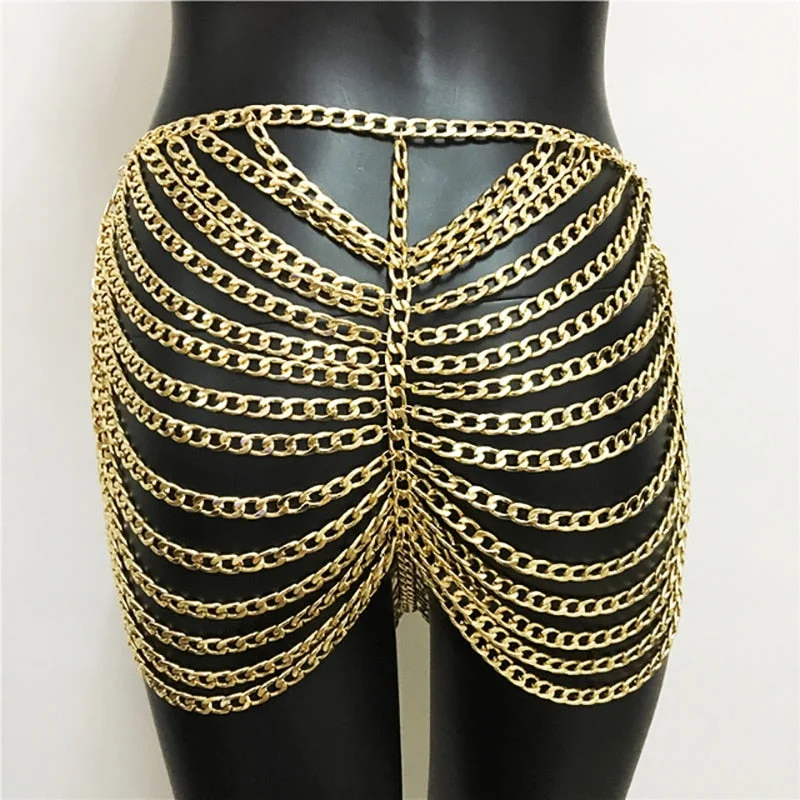 Gold Skirt
