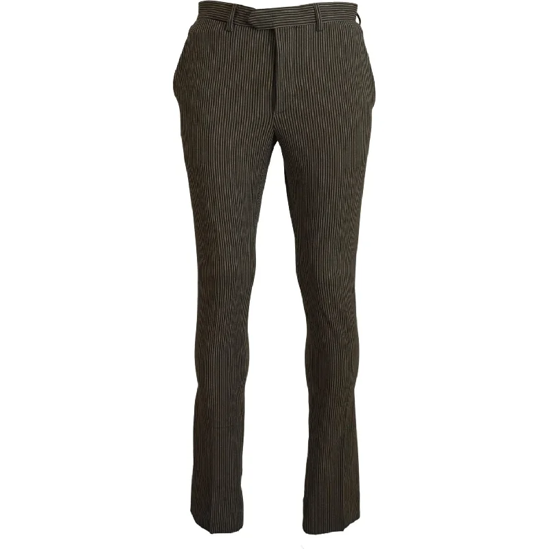 BENCIVENGA Elegant Multicolor Pure Cotton Trousers Trousers cozy soft