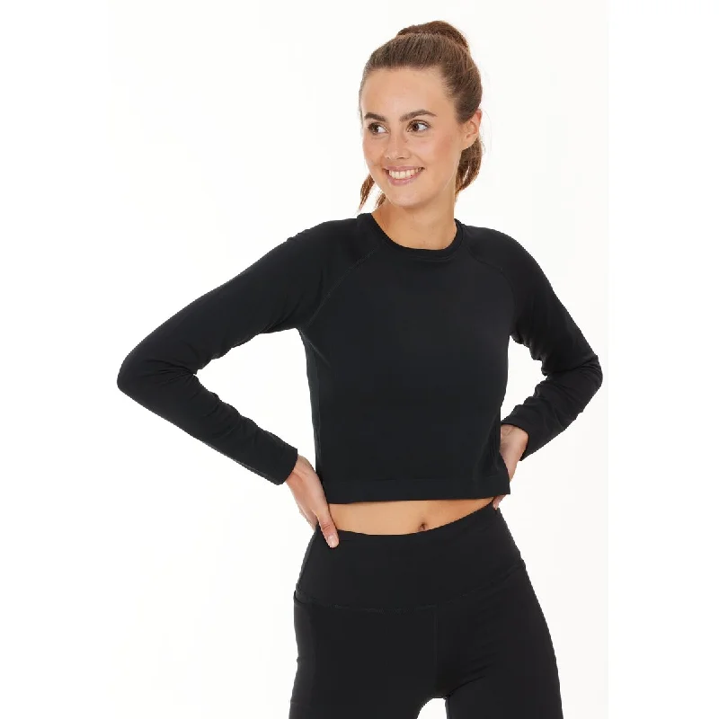 Celita W L-S Seamless Crop Top Faux Fur Fabric Real Fur Fabric Shearling Fabric