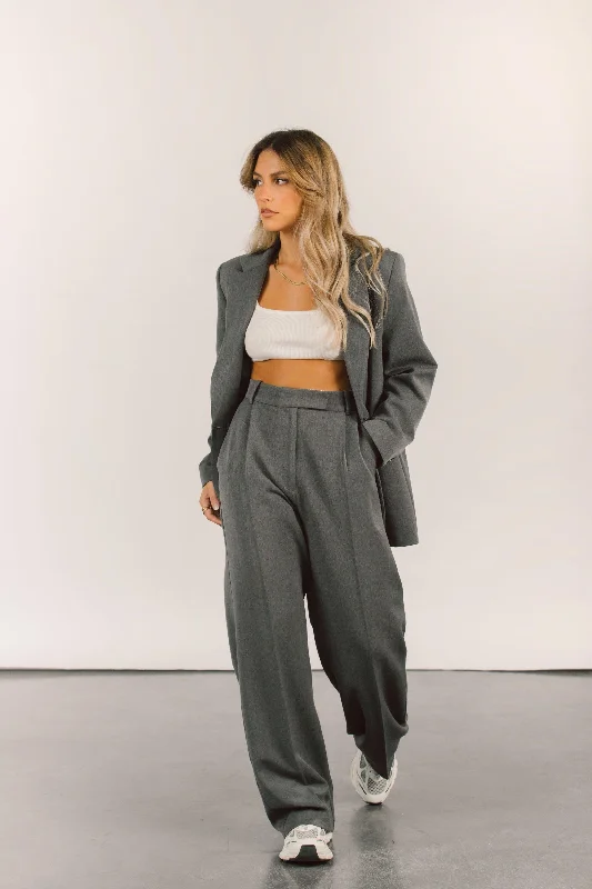 Jagger Tailored Trousers Grey Trousers Business Professional