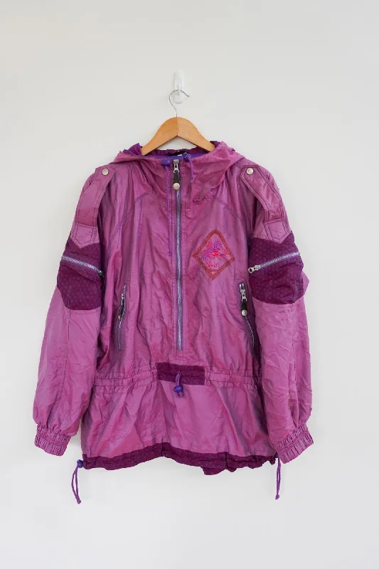 Purple Sky Vintage Ski Jacket Fleece Jacket Down Jacket Feather Jacket