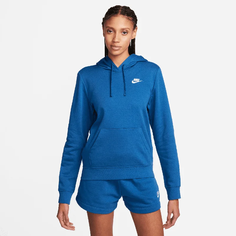 Women's Nike Sportswear Club Fleece Pullover Hoodie Long Bell Sleeve