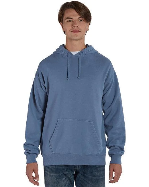 ComfortWash by Hanes Unisex Pullover Hooded Sweatshirt GDH450 Wide Sleeve Pullover