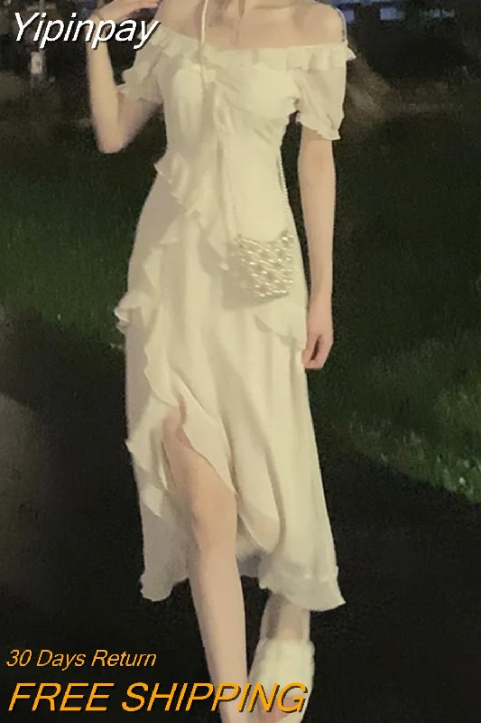 Apricot midi dress