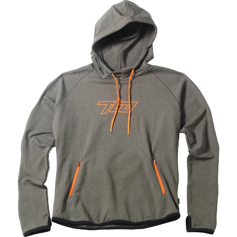 Troy Lee Designs Hillside Fleece Women's Hoody Pullover Sweatshirts (Brand New) Ruffled Neck Pullover Troy Lee Designs Hillside Fleece Women's Hoody Pullover Sweatshirts (Brand New) Ruffled Neck Pullover