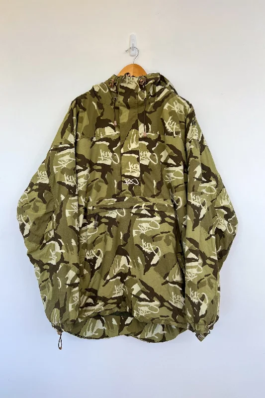 K1X Camo Vintage Ski Jacket Print Jacket Jacquard Jacket Embroidered Jacket