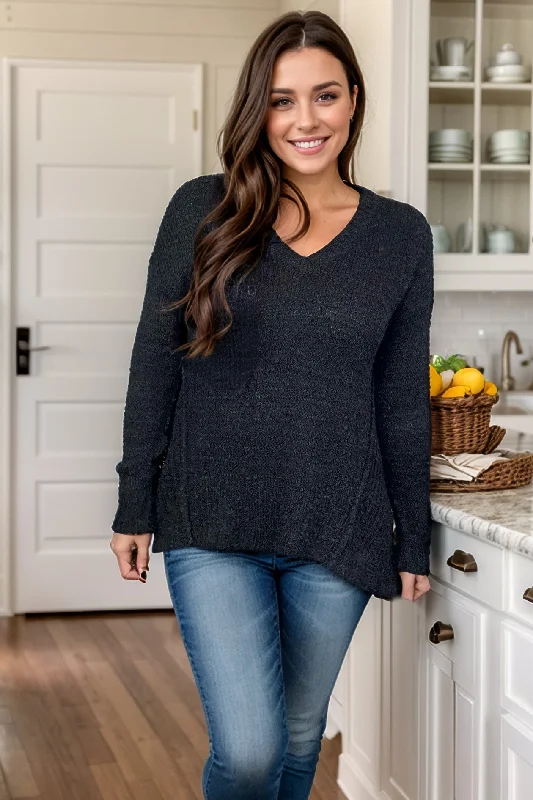 Complete Blackout - Sweater Pullover Tapered Sleeve Pullover
