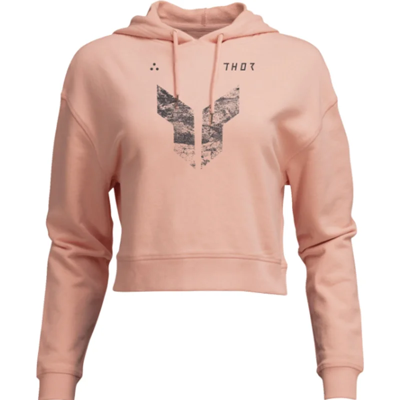 Thor MX Iconic Crop Women's Hoody Pullover Sweatshirts Wide Sleeve Pullover