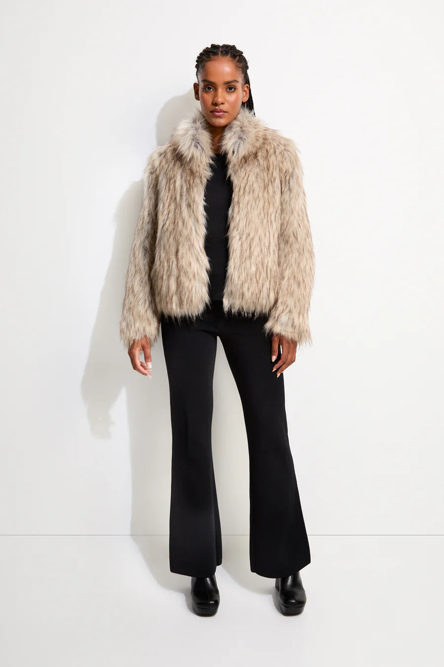 Unreal Fur Delish Jacket - Natural Lace Jacket Ribbed Jacket Sequined Jacket