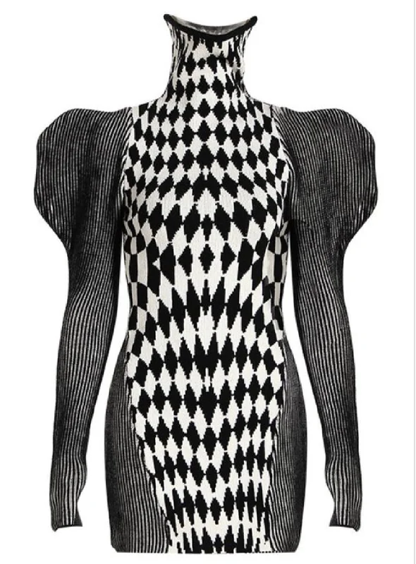Call it what you want sweater dress Boat Neck Shawl Collar Notched Collar
