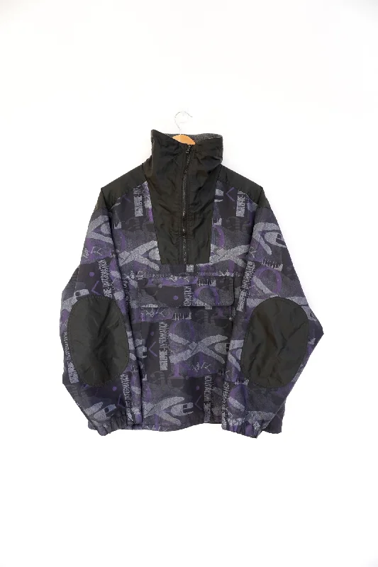 MFC Vintage Ski Jacket Embroidered Jacket Appliqued Jacket Beaded Jacket