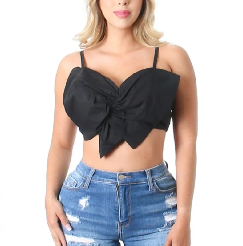 Do You Boo Crop Top Ribbed Crop Top High Neck Heavyweight