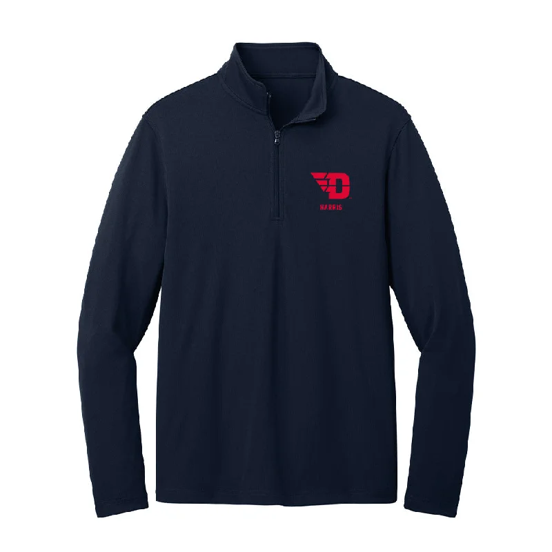 Dayton - NCAA Women's Basketball : Rikki Harris - Lightweight Quarter Zip Jacket Herringbone Jacket Houndstooth Jacket Plaid Jacket Dayton - NCAA Women's Basketball : Rikki Harris - Lightweight Quarter Zip Jacket Herringbone Jacket Houndstooth Jacket Plaid Jacket