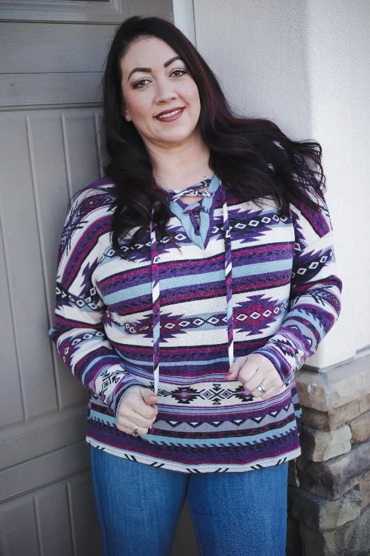 The Beth Long Sleeve Pullover Square Neck Pullover