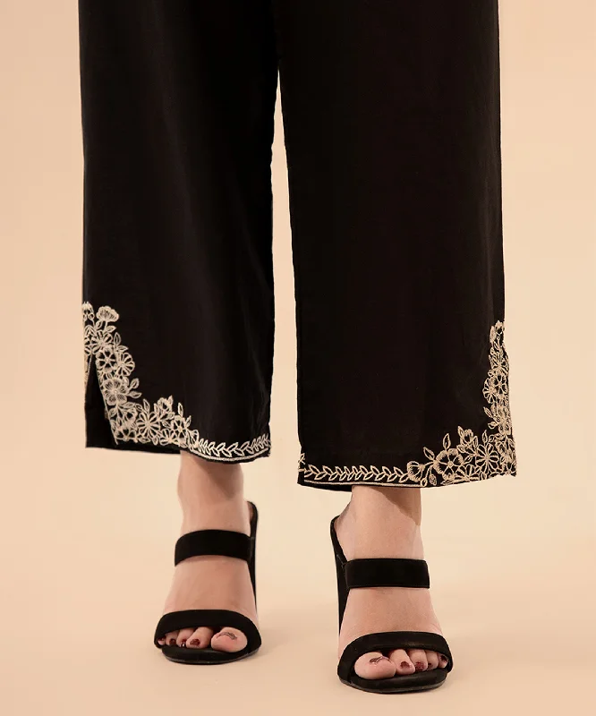 Embroidered Trouser - LTE 426 Trousers Velvet Soft