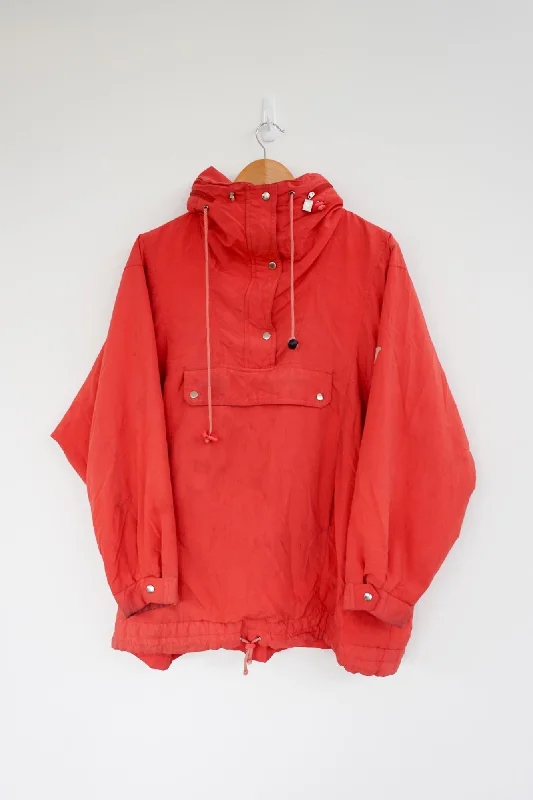 Red Patch Vintage Ski Jacket Chenille Jacket Brocade Jacket Lace Jacket
