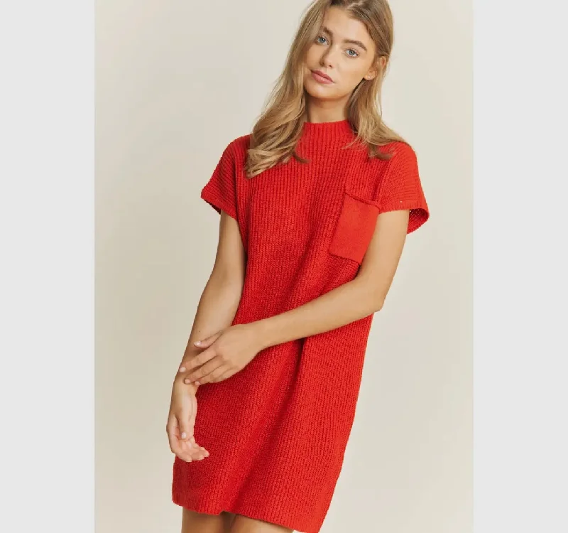 Sweater Knit Dress Sequined Glittery Shiny