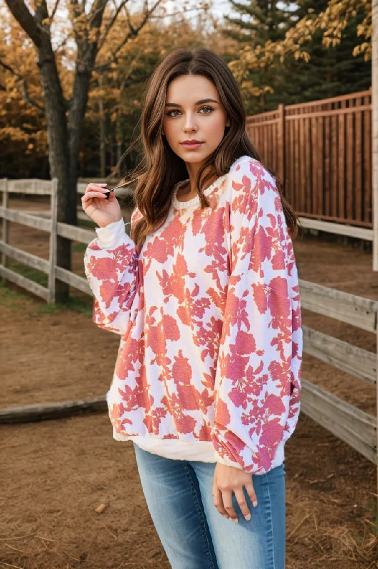 Golden Maple Open Back Pullover Boxy Neck Sweater