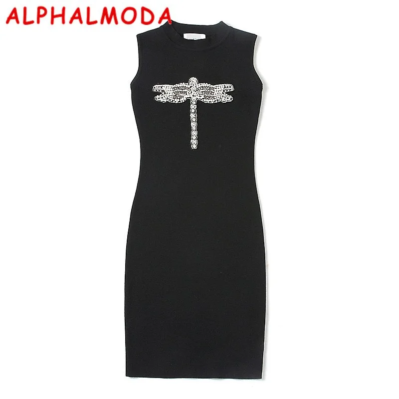 New Arrived Beaded Dragonfly Graceful Knitted Tank Dress Sleeveless Pullovers Bodycon Mini Bottom Dress Short Sleeve Top New Arrived Beaded Dragonfly Graceful Knitted Tank Dress Sleeveless Pullovers Bodycon Mini Bottom Dress Short Sleeve Top