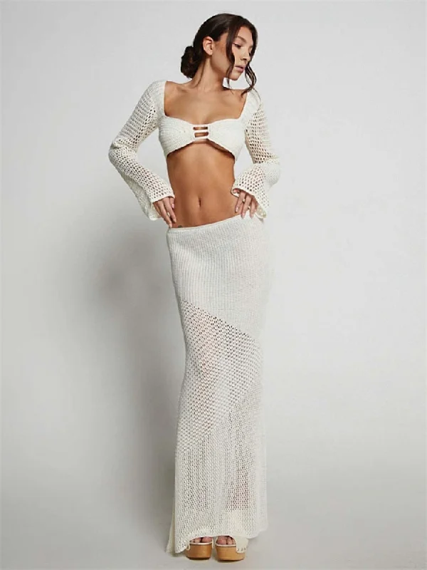 White Long Suits