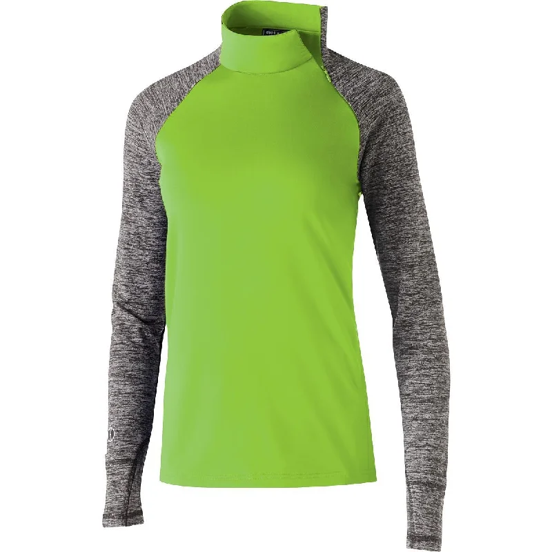 LIME/CARBON HEATHER