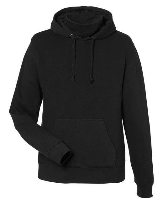 J America Unisex Gaiter Pullover Hooded Sweatshirt JA8879 Sheath Sleeve Elegant