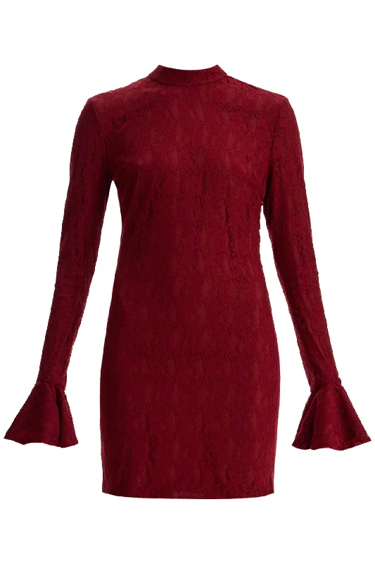 Short Lace Stretch Dress