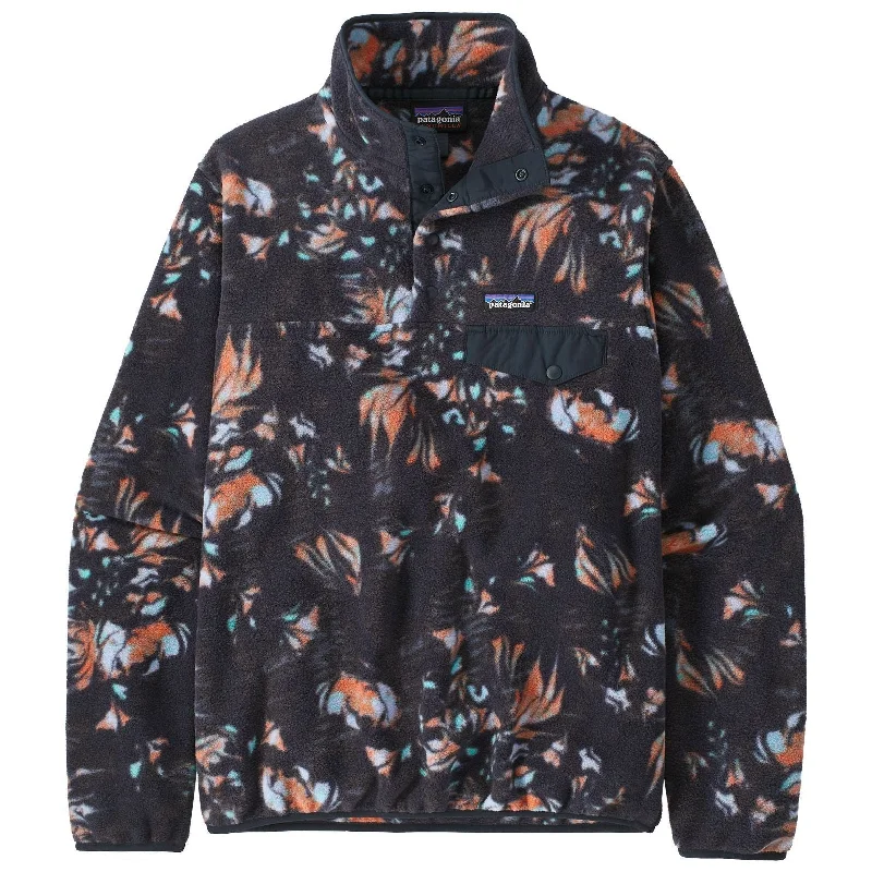 Swirl Floral: Pitch Blue