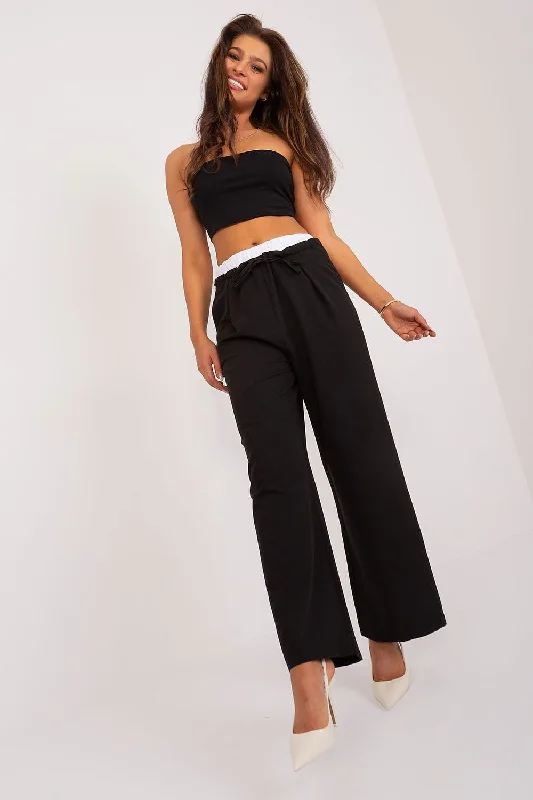 Women trousers Italy Moda Trousers Fleece Cozy