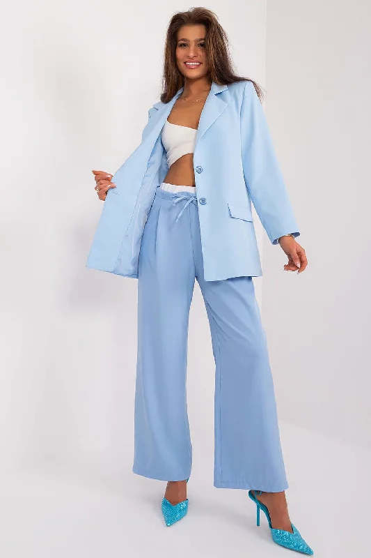 Women trousers Italy Moda Trousers Silk Elegant