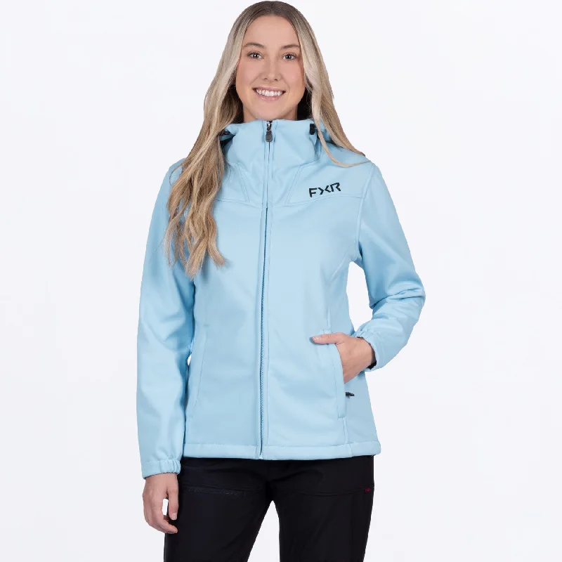 Women's Hydrogen Softshell Jacket Belted Jacket Elasticated Jacket Padded Jacket