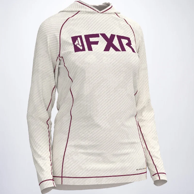 Women's Attack UPF Lite Pullover Hoodie Boxy Neck Sweater