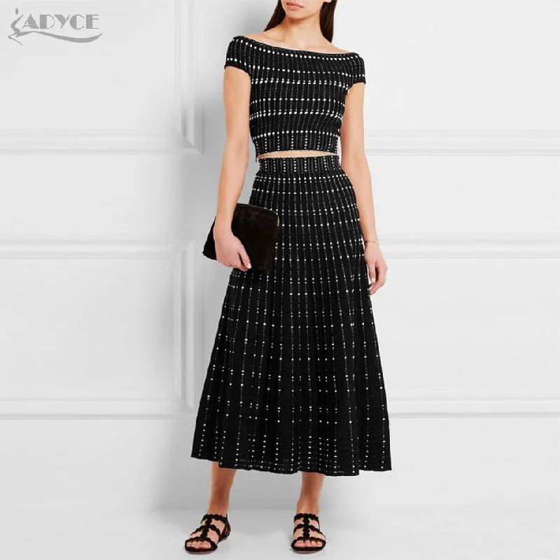Crystal Studded Crop Tops&Skirt 2 Party Dress Set Cotton Fabric Linen Fabric Terry Fabric Crystal Studded Crop Tops&Skirt 2 Party Dress Set Cotton Fabric Linen Fabric Terry Fabric