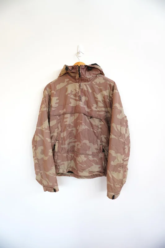 Jack Jones Camo Vintage Ski Jacket Wool Jacket Cashmere Jacket Tweed Jacket