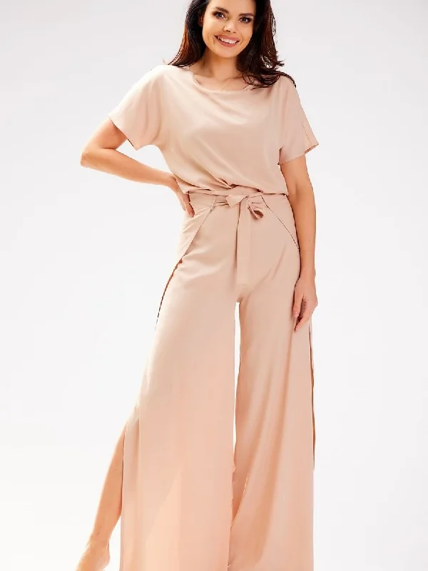 Women trousers awama Trousers Culottes Wide Leg