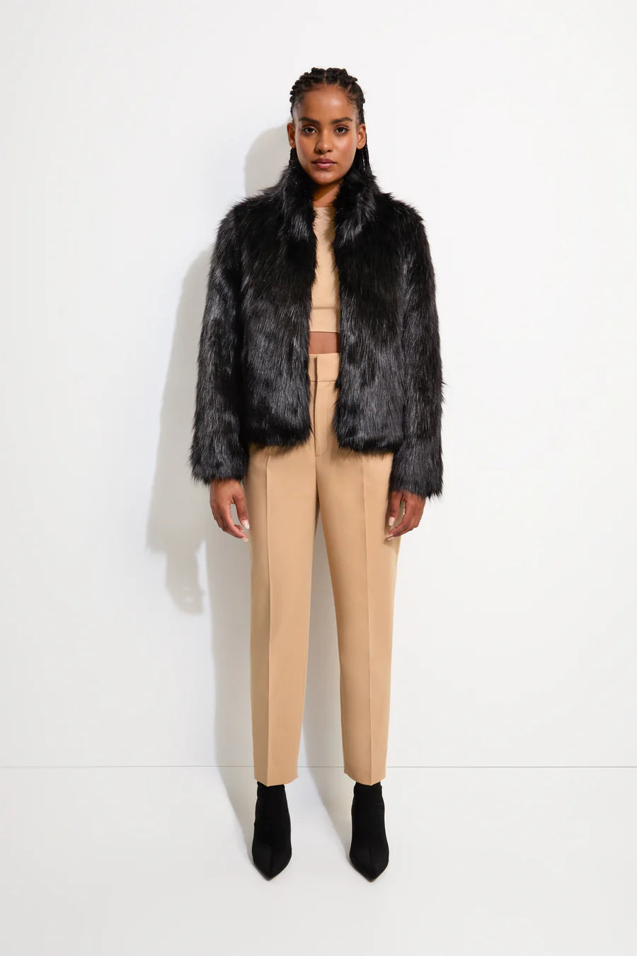 Unreal Fur Delish Jacket - Black Collared Jacket Crew Neck Jacket Turtle Neck Jacket Unreal Fur Delish Jacket - Black Collared Jacket Crew Neck Jacket Turtle Neck Jacket