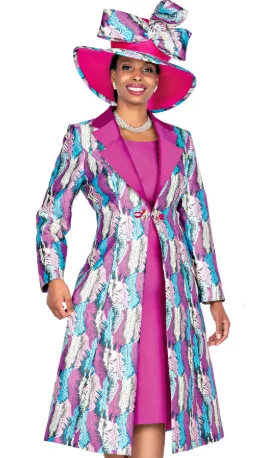 Champagne 5918 Dress with Long Jacket Corduroy Jacket Velvet Jacket Brocade Jacket