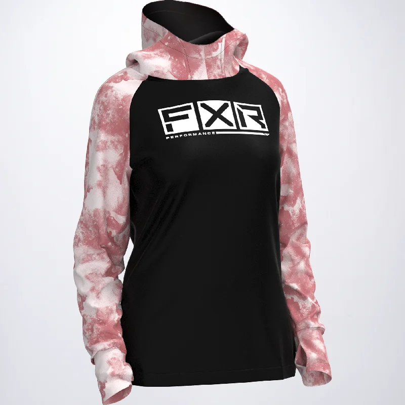 Women's Trainer Lite Tech Pullover Hoodie Boat Neck Sweater