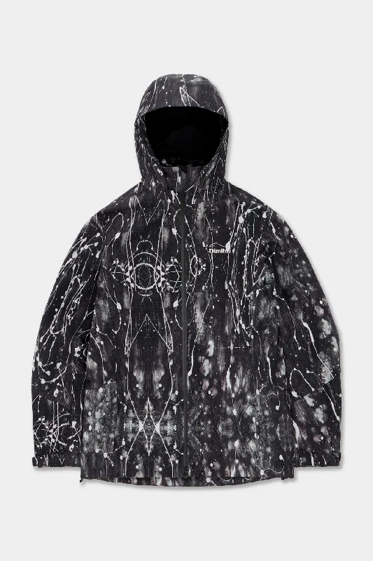 Neo 2L Technical Jacket Embroidered Jacket Appliqued Jacket Beaded Jacket