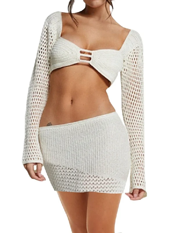 White Short Suits