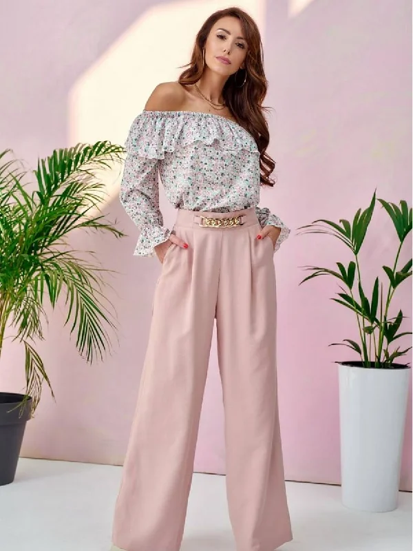 Women trousers Roco Fashion Trousers Bootcut Casual