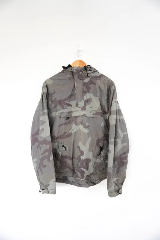 Light Camo Vintage Ski Jacket Plaid Jacket Tartan Jacket Houndstooth Jacket