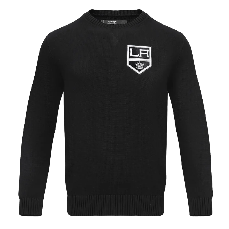 SWEATER DE CUELLO REDONDO NHL LOS ANGELES KINGS CLASSIC CREWNECK SWEATER Collared Crew Neck Turtle Neck SWEATER DE CUELLO REDONDO NHL LOS ANGELES KINGS CLASSIC CREWNECK SWEATER Collared Crew Neck Turtle Neck