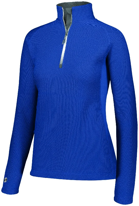 Ladies Invert 1/2 Zip Pullover 229736 Cashmere Luxurious Pullover