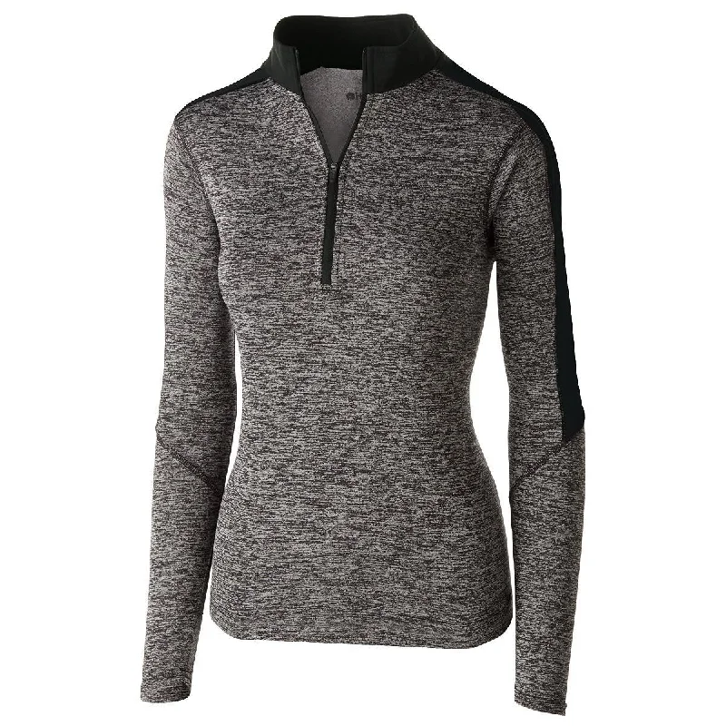Ladies Electrify 1/2 Zip Pullover 222742 V-Neck Stylish Pullover