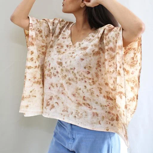 Bageeya "Pak" Handwoven Organic cotton Crop top | Crafted with Sacred Temple Roses Real Fur Shearling Chenille Bageeya "Pak" Handwoven Organic cotton Crop top | Crafted with Sacred Temple Roses Real Fur Shearling Chenille