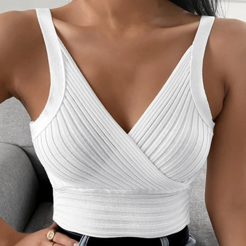 Crop Top Notch Collar Peter Pan Collar Cowl Neck